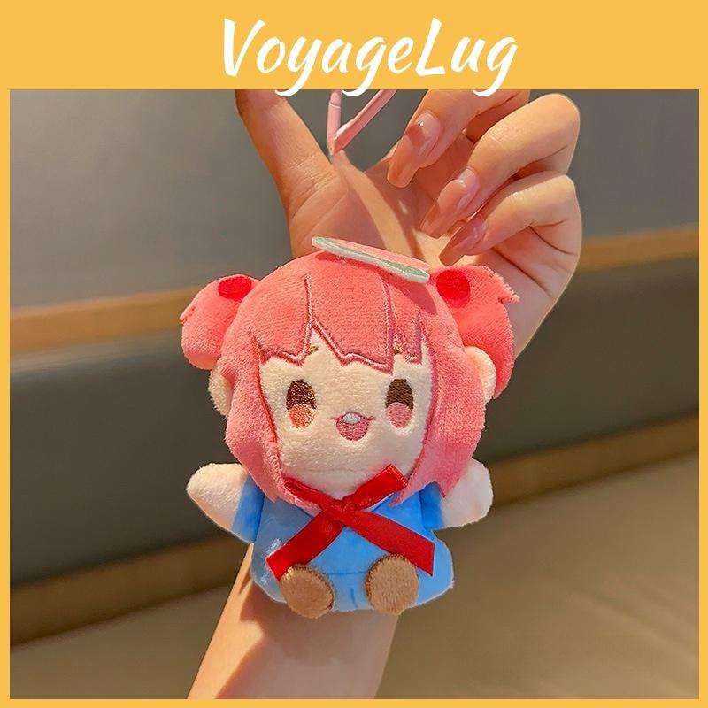 Cartoon Plush Characters Keychain Stuffed Doll Pendant Backpack Gift Decoration