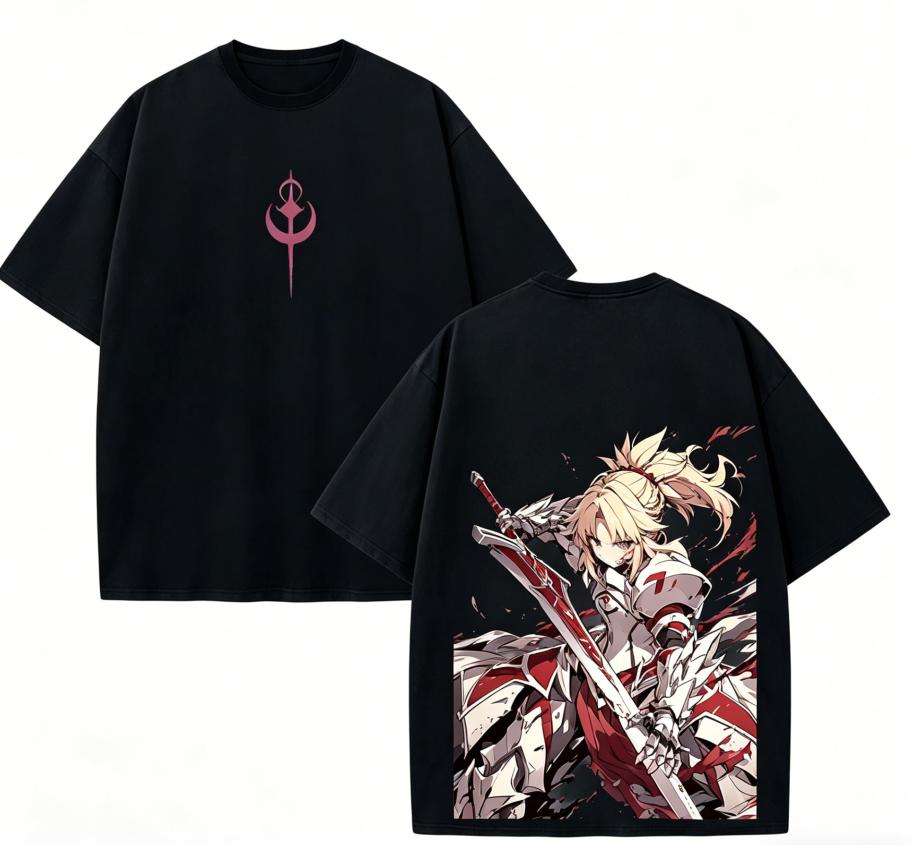 Fate Anime Lover T Shirt Year Round Clothing Personality Clothes Plus Size Unisex New Model Couples High Quality Soft