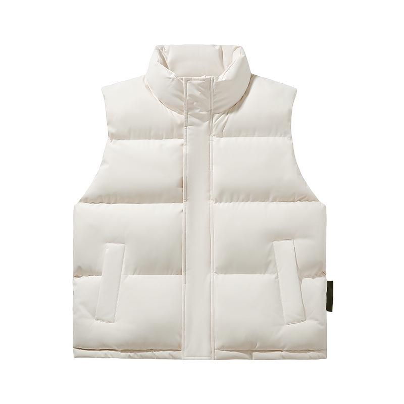 2025 Winter Men's Trendy Heavyweight Sleeveless Cotton Jacket, Plus Size Available