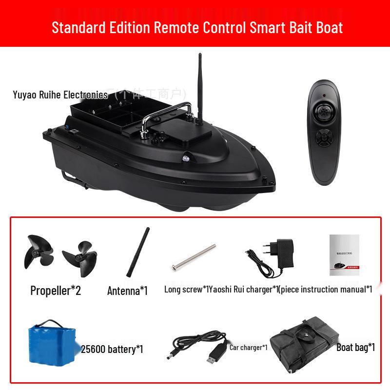 Large Remote Control Bait Boat with GPS & Auto Return for Fast Cruising