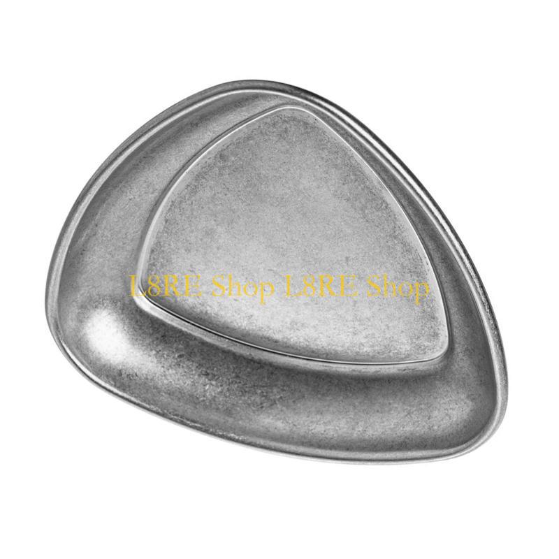 L8RE Stainless Steel Sauce Dish Plate Practical Dosing Tray Coffee Bean Weighing Plate Suitable for Snacks Fruits Coffee Bean