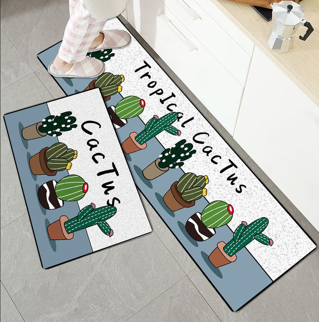 Kitchen Carpet Floor Mat Entrance Door Mat Bathroom Entrance Mat Bedroom Bedside Carpet