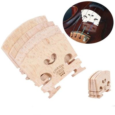 Steady Bridge Violin Bridge Maple Wood Violin Strings Bridge  Musical Instrument Parts