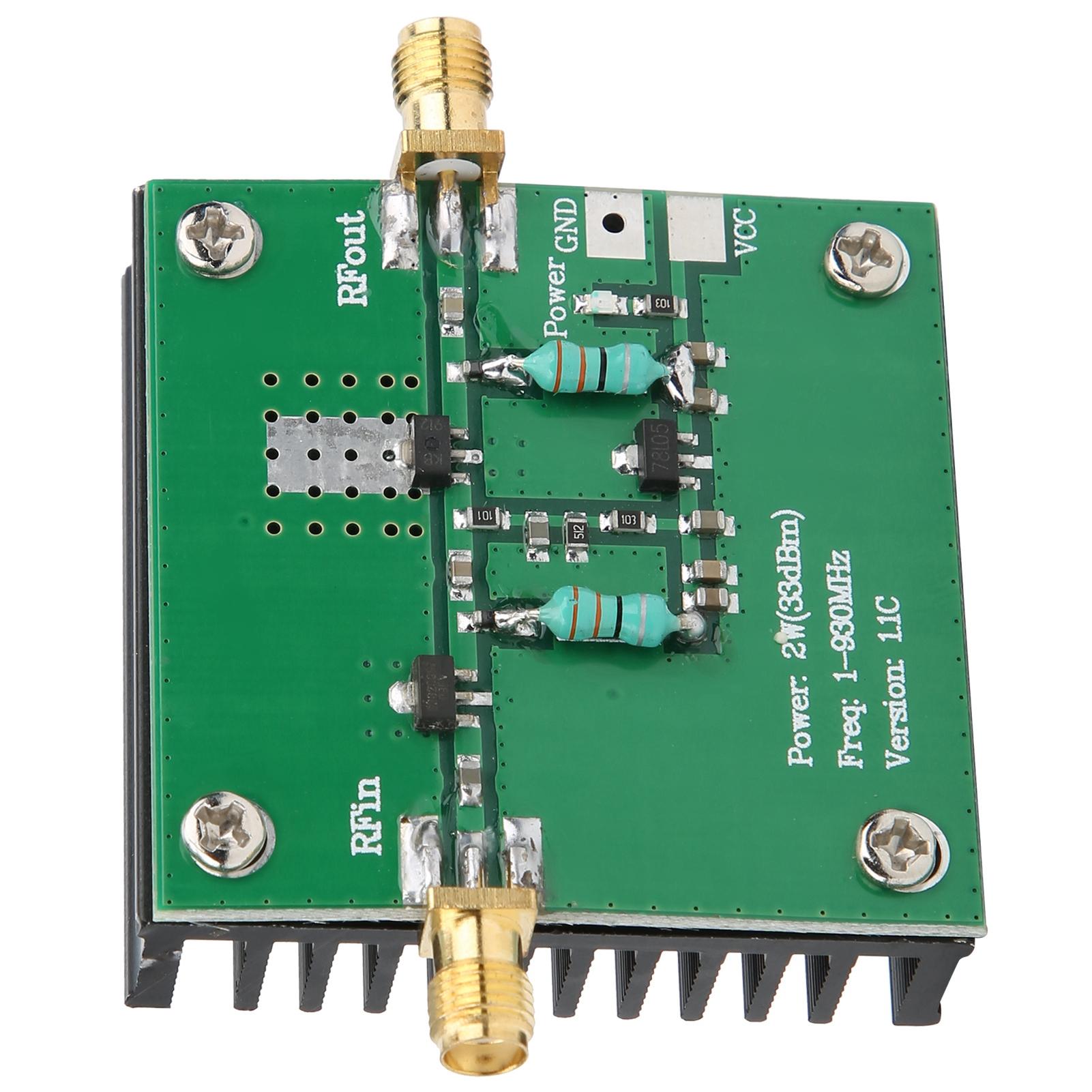 

12В DC РЧ Потужність Широкосмуговий Підсилювач Модуль Підсилення 1930 МГц Робоча Частота