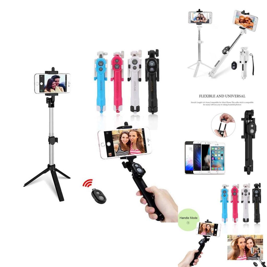 Smartphone Tripod With Aluminum Alloy Construction And Bluetooth For And Video Recording