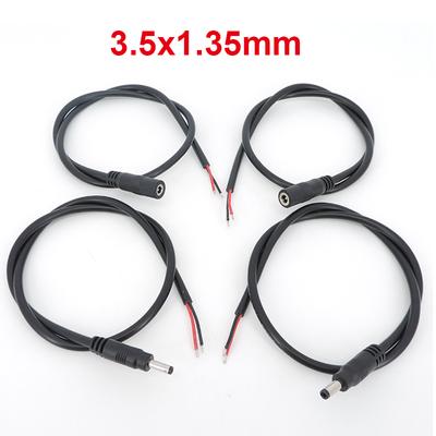 5 stücke 3,5x1,35mm DC kabel stecker DC Power Stecker mit verlängerung kabel DC weibliche und Männliche Jack adapter