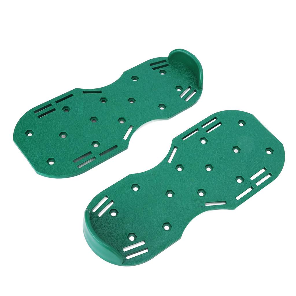 Manual Lawn Scarifier Garden Spike Sandals Grass Spike Shoes with Zinc Alloy Metal Buckle Straps