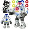 Zdalnie Sterowany Robot Rc Strzelający Krążkami Zabawka Interaktywna Dźwięk
