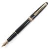 Very Good MONTBLANC Fountain Pen Meisterstück Classic White Star Black 14K Mens Used