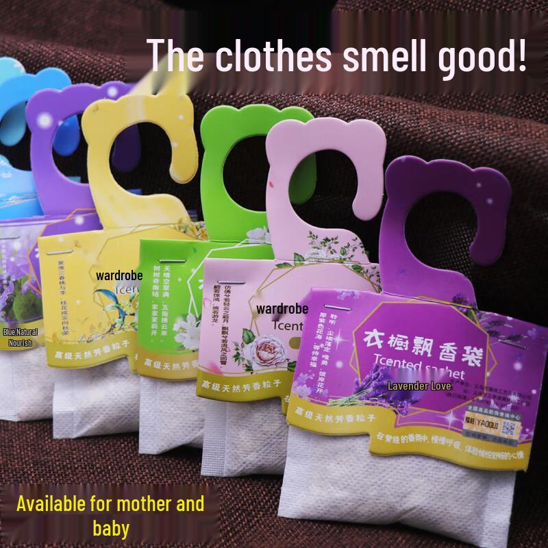 Lavender & Lemon Wardrobe Scent Sachets (24-Pack)