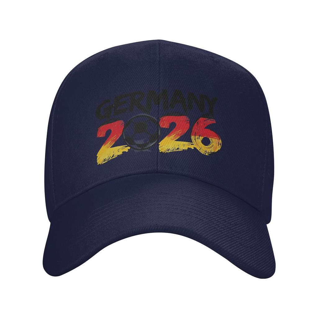 GerUnisexy  Soccer Vintage Baseball Cap  Outdoor Sport High Quality Trucker Hat Unisex Adult Fitted Retro Print Snapback Cap