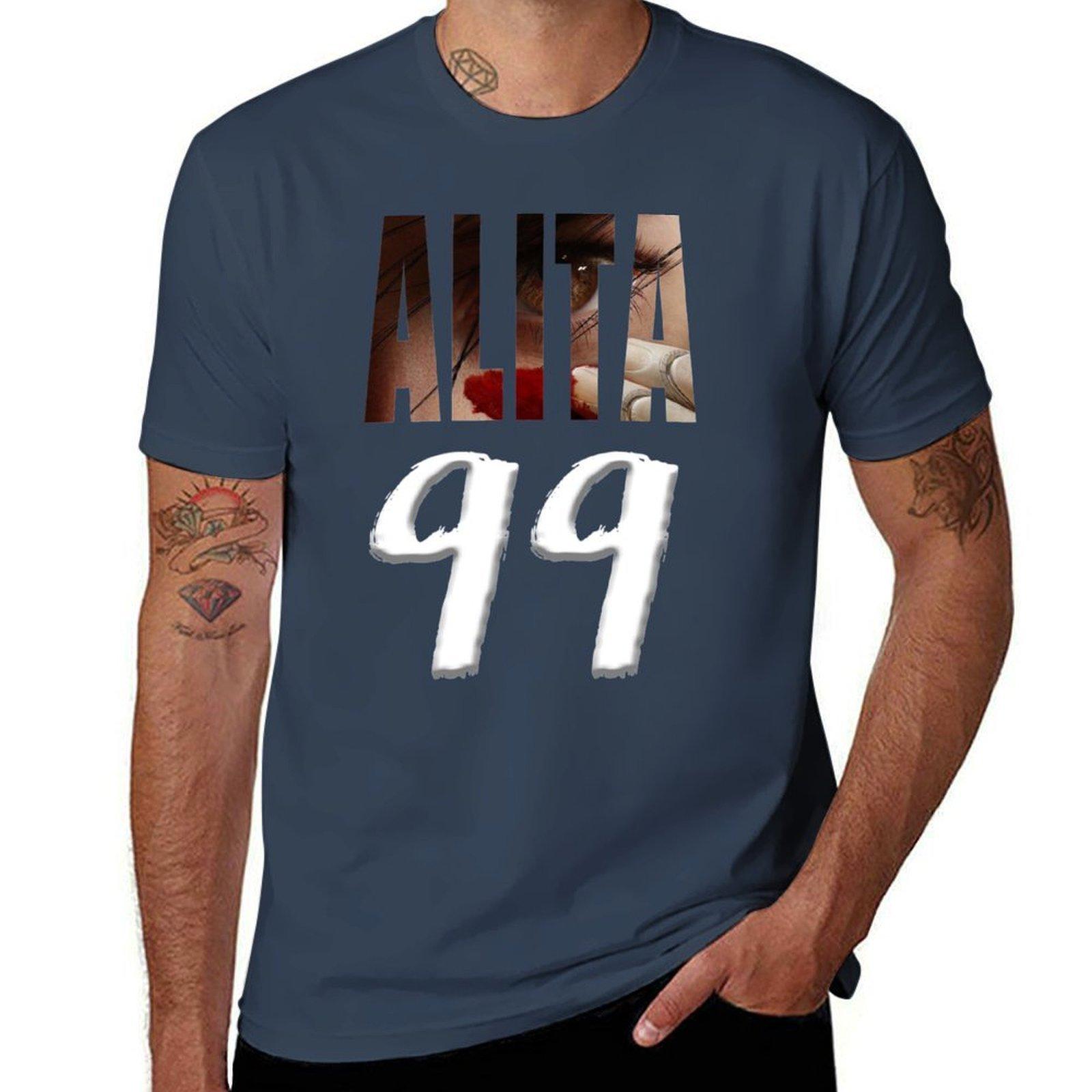 Alita Battle Angel 99 Tshirt Big Size Simple Tshirt S
