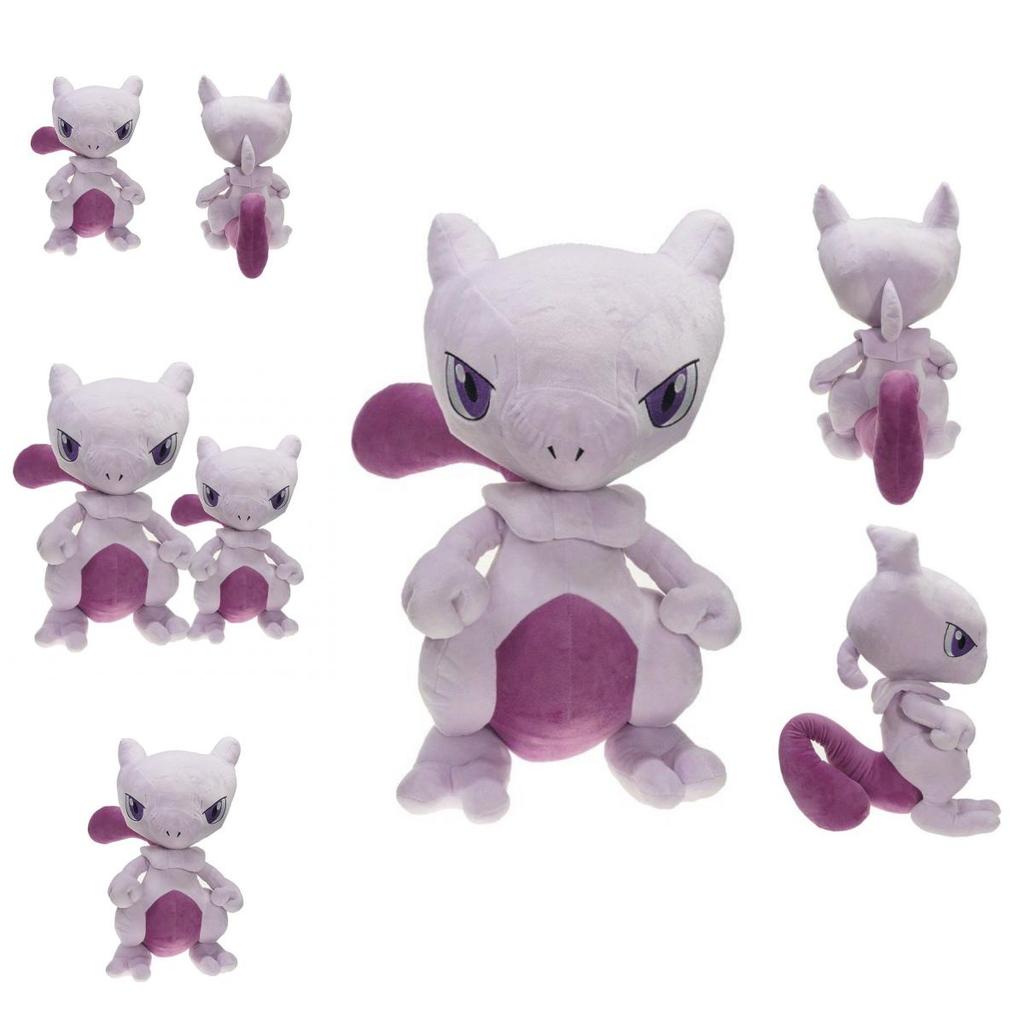 Pokemon Mewtwo Plush Doll Soft And Cuddly Q Version Toy For Kids
