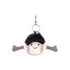 JELLYCAT Fun Sports Series Baseball Bag Charm Plush Toy Backpack Pendant Doll Plush Pendant 12cm Height