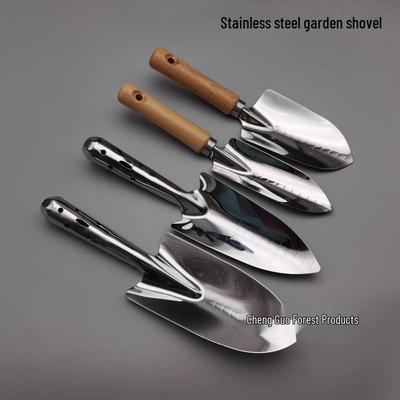 Japan Stainless Steel Garden Shovel for Planting Flowers and Vegetables