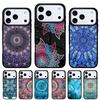 Bohemian Tie Dye Hippie Mandala Phone Case for iPhone 17 16 15 14 13 Pro Max Back Cover for 12 11 Pro Coque