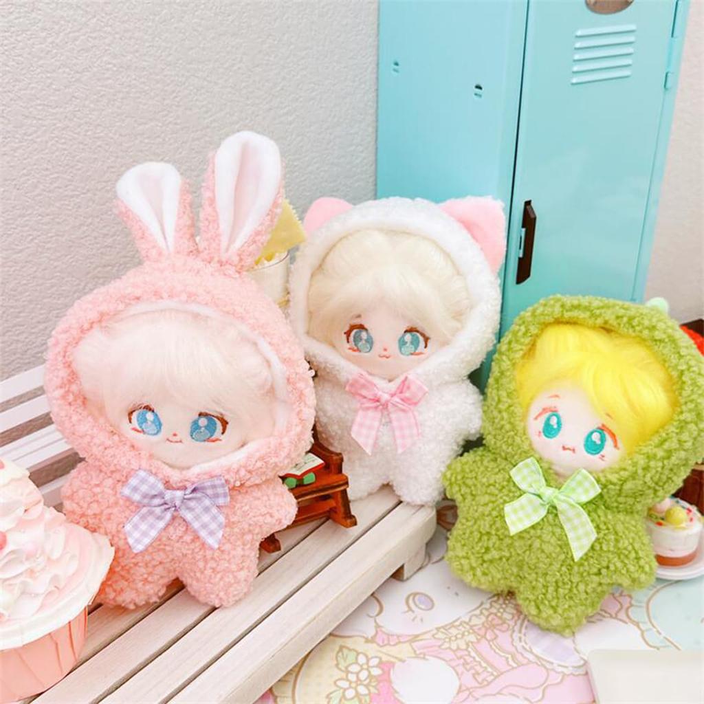 [Queen-b] Plush Clothes, 10cm, Fluffy Animal, Cute, Ribbon, Small, Kigurumi Costume, Favorite Character, Oshi Plush, Favorite Merchandise, Dress-Up,