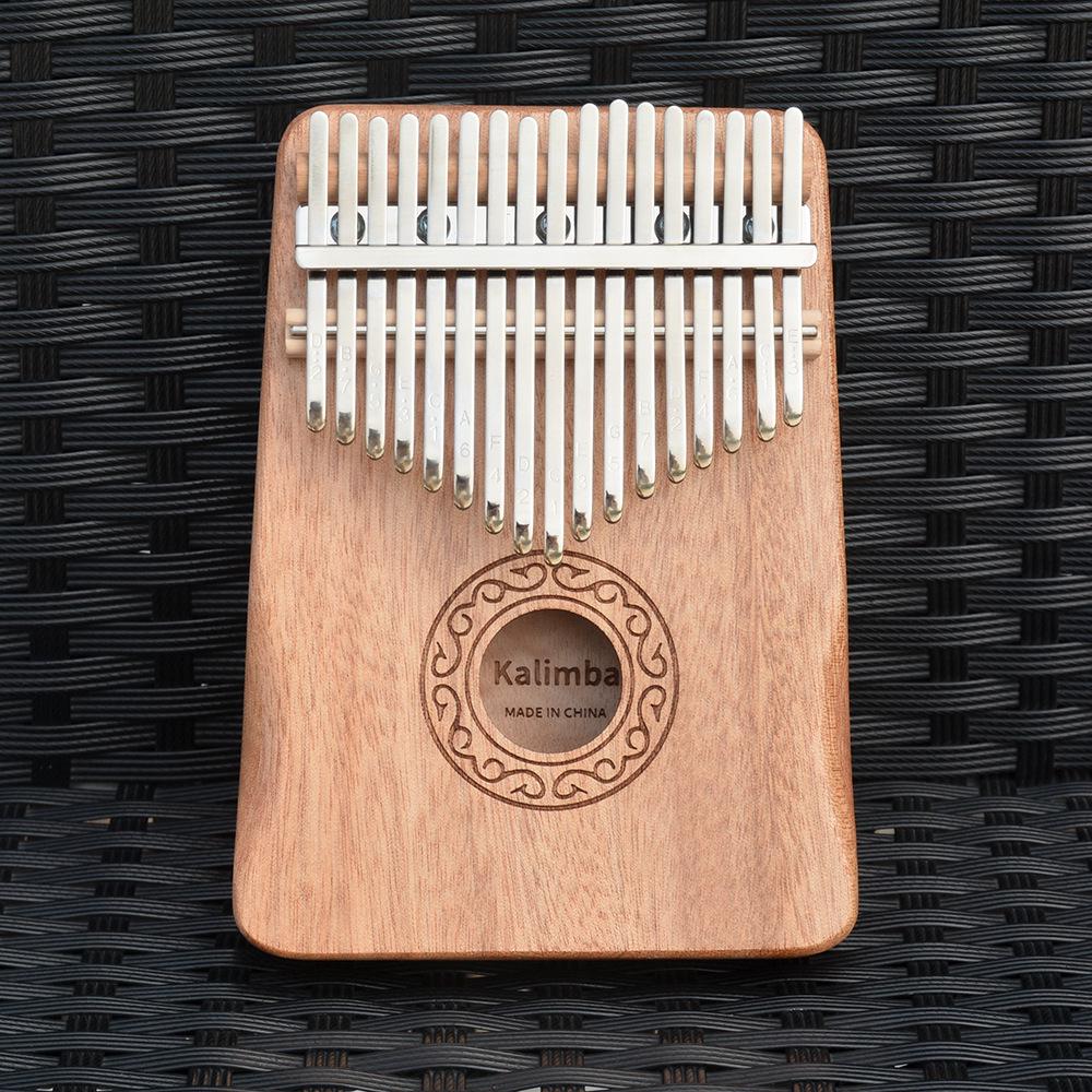 Thumb Piano Kalimba: 17 & 21-Note Labeled Finger Instruments