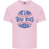 Just a Mom Who Loves Baseball Unisexs Light Cotton TShirt