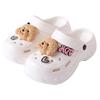 New thick-soled slippers women wear non-slip and wear-resistant cute cartoon eva slippers hole shoes wholesale