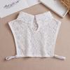 New Lapel Fake Collar Vintage Detachable Shirt Collar for Women Blouse Sweater False Collar Lapel Top Neckwear Ties