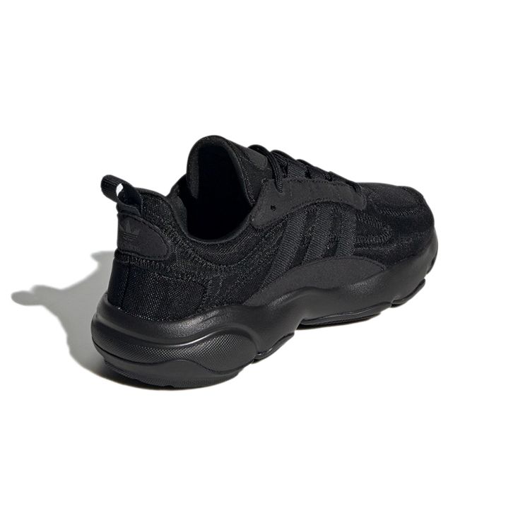 Adidas Originals Haiwee J Non-Slip Low-Top Casual Shoes Kids Sneakers Black FV2997