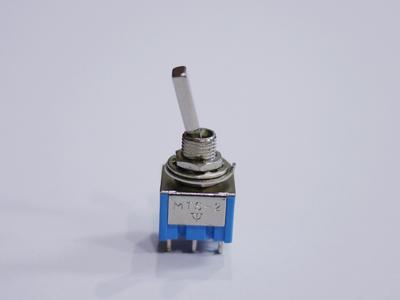 Generic Blue Mini ON-ON Switch 6-Pin Single Piece