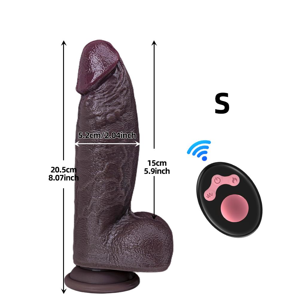 Telescopic Dildo Vibrator Stimulator Vibrating Dildo Panties Erotic Orgasm Masturbator Sex Toy for WomenSex Machine G Spot 18