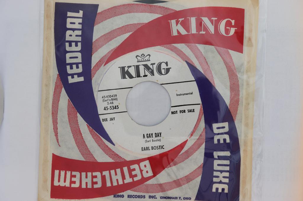 7inch Record EARL BOSTIC - A Gay Day / Make Believe 455345PROMO KING US Soul/Funk Used