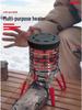 Portable Stainless Steel Mini Heater Cover for Outdoor Camping and Tent