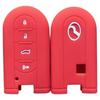 Silicone Protective Case for Toyota PERODUA 3+1 Button Key Fob