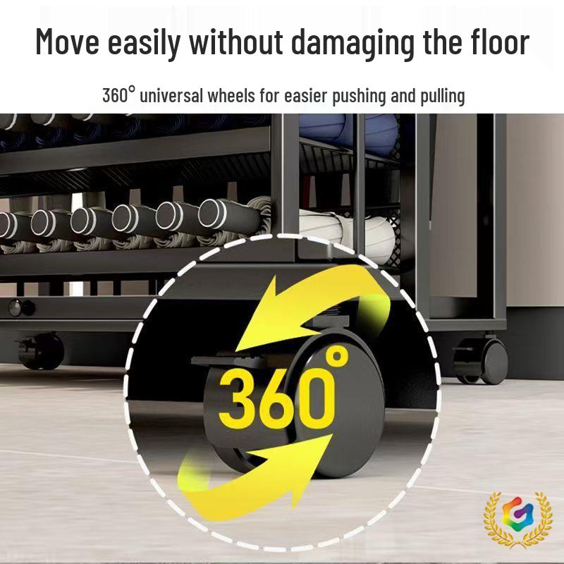 Commerciële Paraplubak met Grote Capaciteit en Afdruiprek voor Kantoor, Hotellobby, Klaslokaal of Entree.