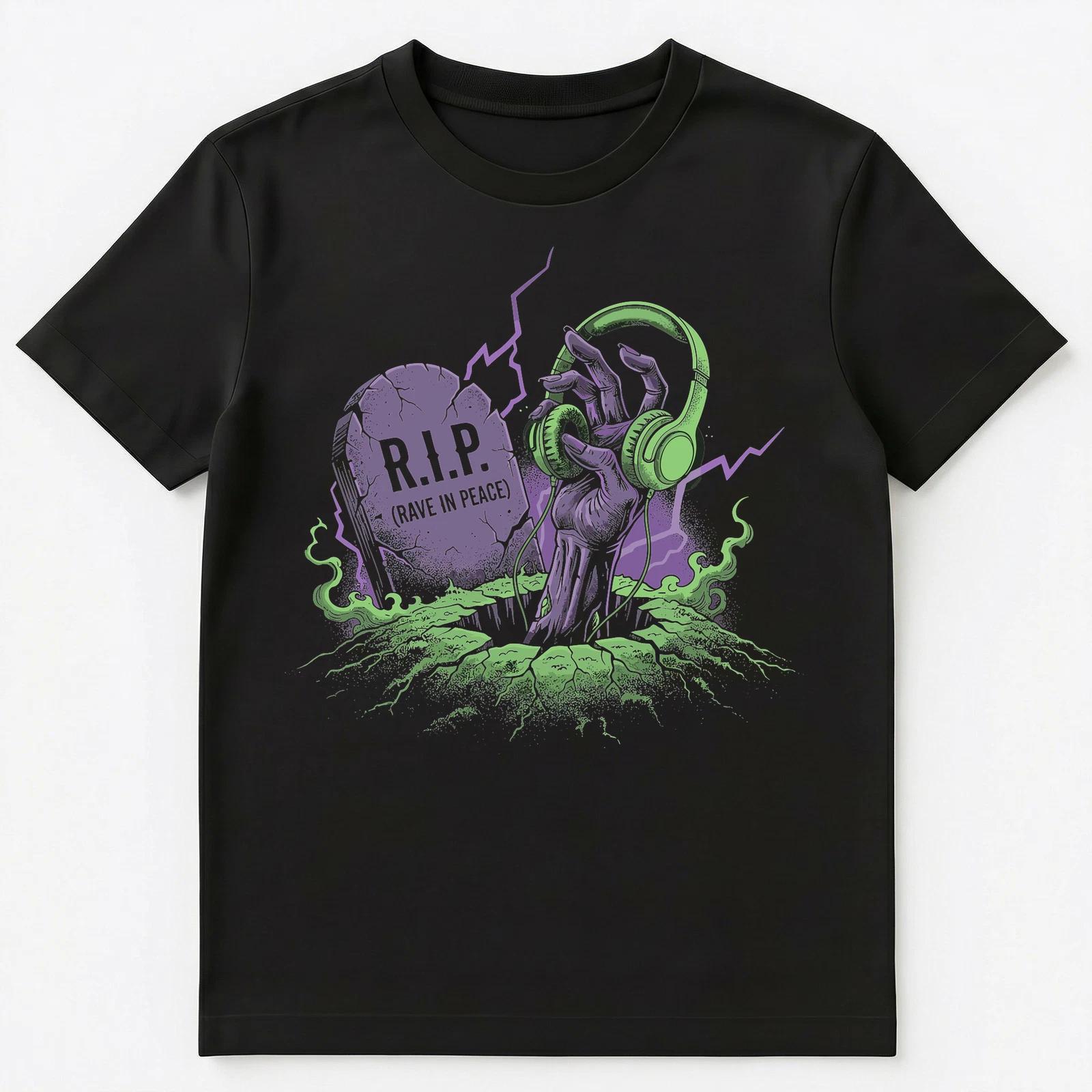 Raver Rave In Peace Edm Music Unisex T-Shirt S