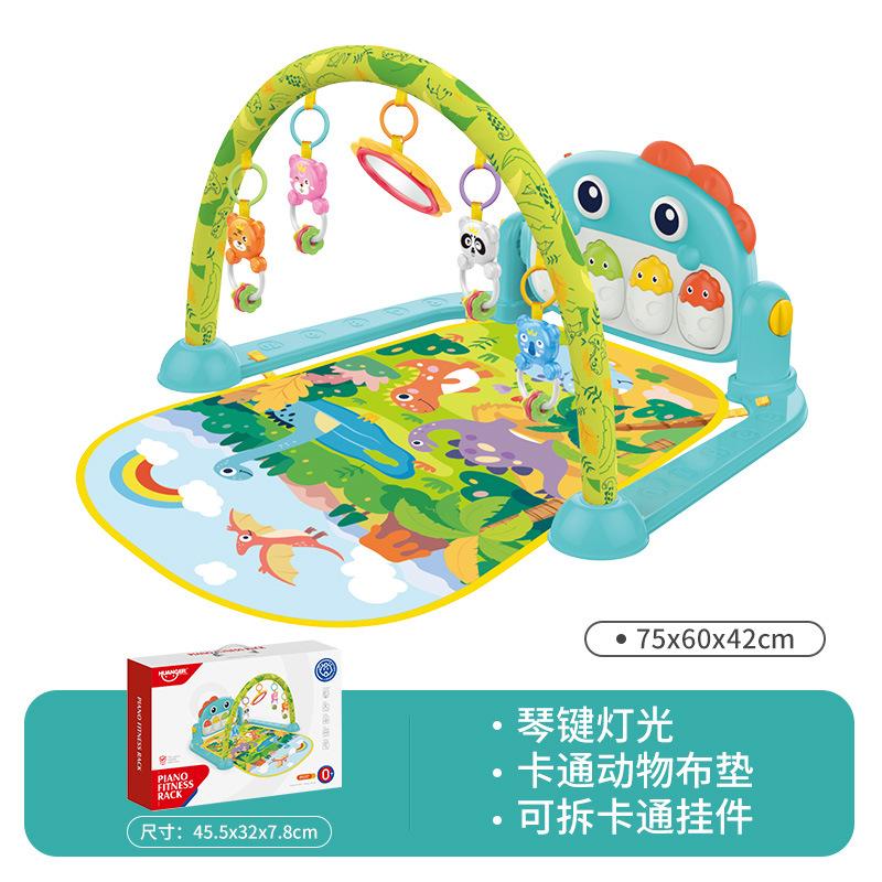 Baby Fitness Frame Pedal Piano Toy Children Baby Music Climbing Mat Fitness Device 0-36 Months
