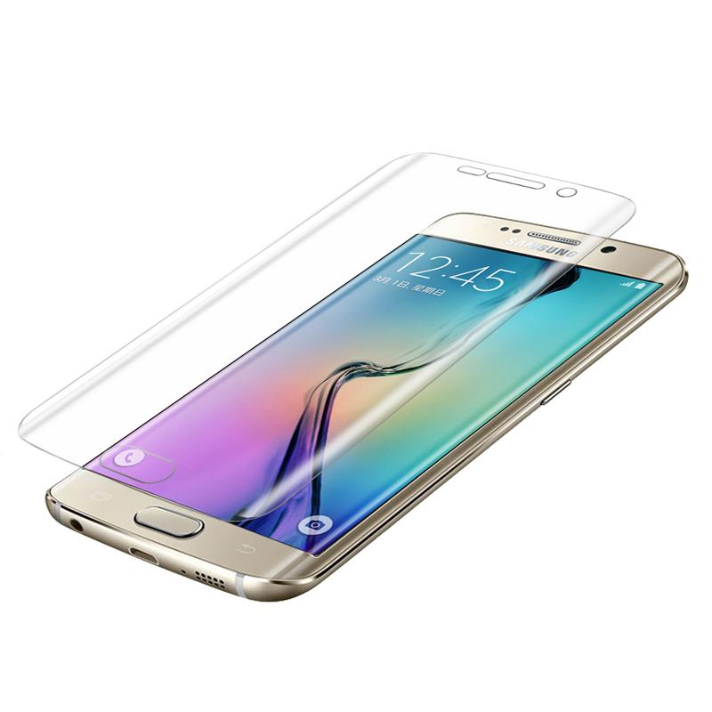 

0.1mm Curved Full Coverage TPU Screen Film for Samsung Galaxy S6 edge G925 Explosion-proof