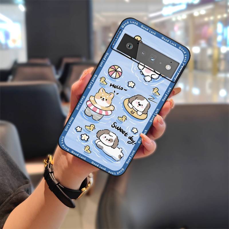 Etui TPU na telefon Google Pixel 6 Pro Miękkie etui Pyłoszczelne Wodoodporne Modny design Trwałe Kreskówkowe Pełne pokrycie Słodkie
