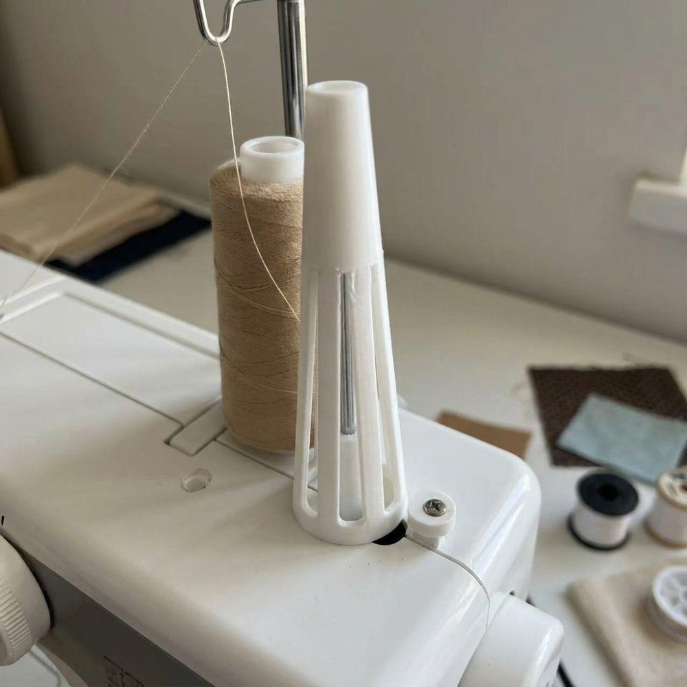 Anti-Wobble Cone Thread Spool Holder 3D Printed Hand Sewing Thread Spool Rack  Home Garment Making