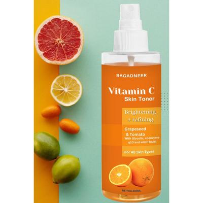 Vitamin C Glow Toner, 100 Ml Rich In Antioxidants & Helps Reduce Dark Spots, Hydrating Light Weight Face Spray Toner for All Skin Types, Men & Women