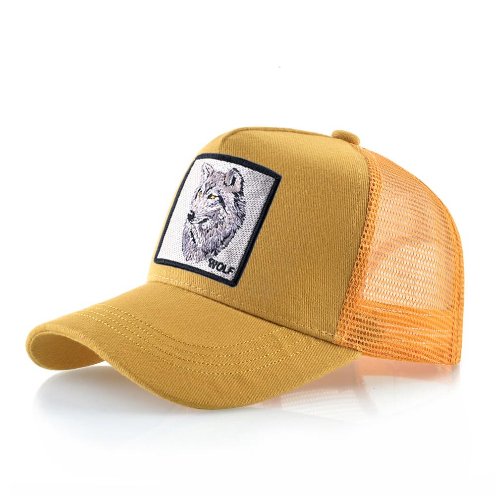 Baseball Caps Men Snapback Hip Hop Hats With Eagle Patch Streetwear Trucker Caps Women Spring Summer Breathable Mesh Visor Bones