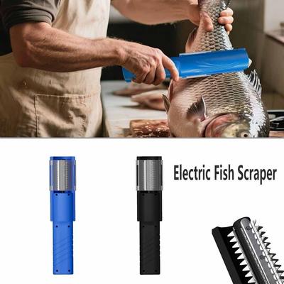 Efficient Fish Scale Remover Waterproof Fish Cleaner Scraper Electric Fish Scraper  Seafood Tool