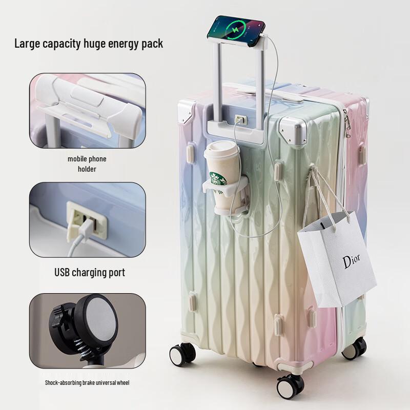 OEING Stylish Multi-functional Luggage 26 Inch