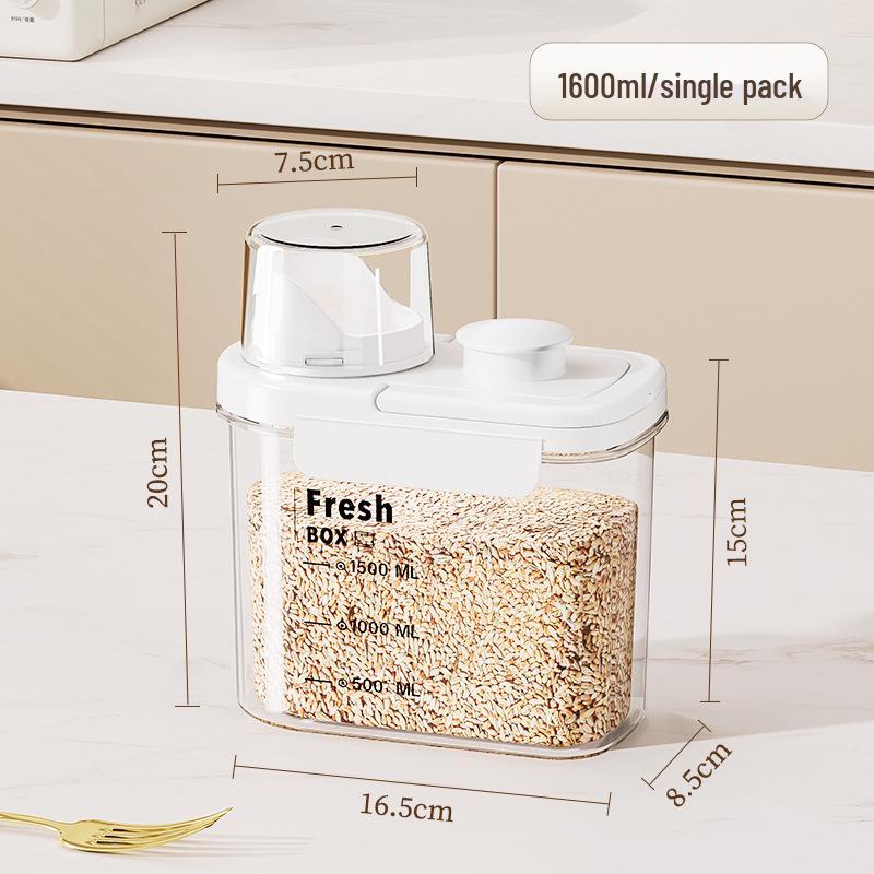 Japanese Style Multigrain Rice & Flour Storage Bucket - Insect & Moisture-Proof Sealed Container