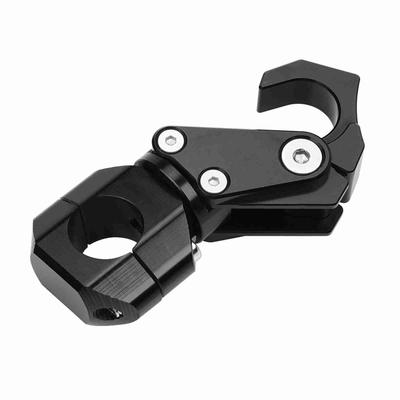 Uniwersalny haczyk na kierownicę motocyklową 22 mm do Honda Kawasaki Yamaha Suzuki (czarny)