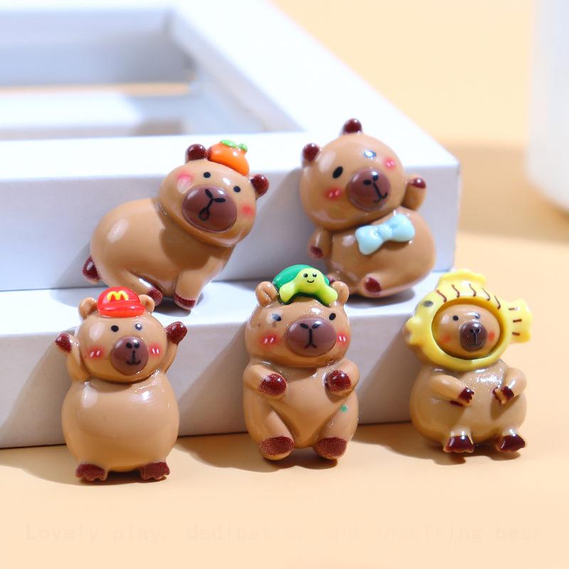 5 Stück DIY Kühlschrankmagnet Capybara Kugelfisch Magnete Nordisch Personalisierte Heimdeko Whiteboard Po Memoboard Zuhause