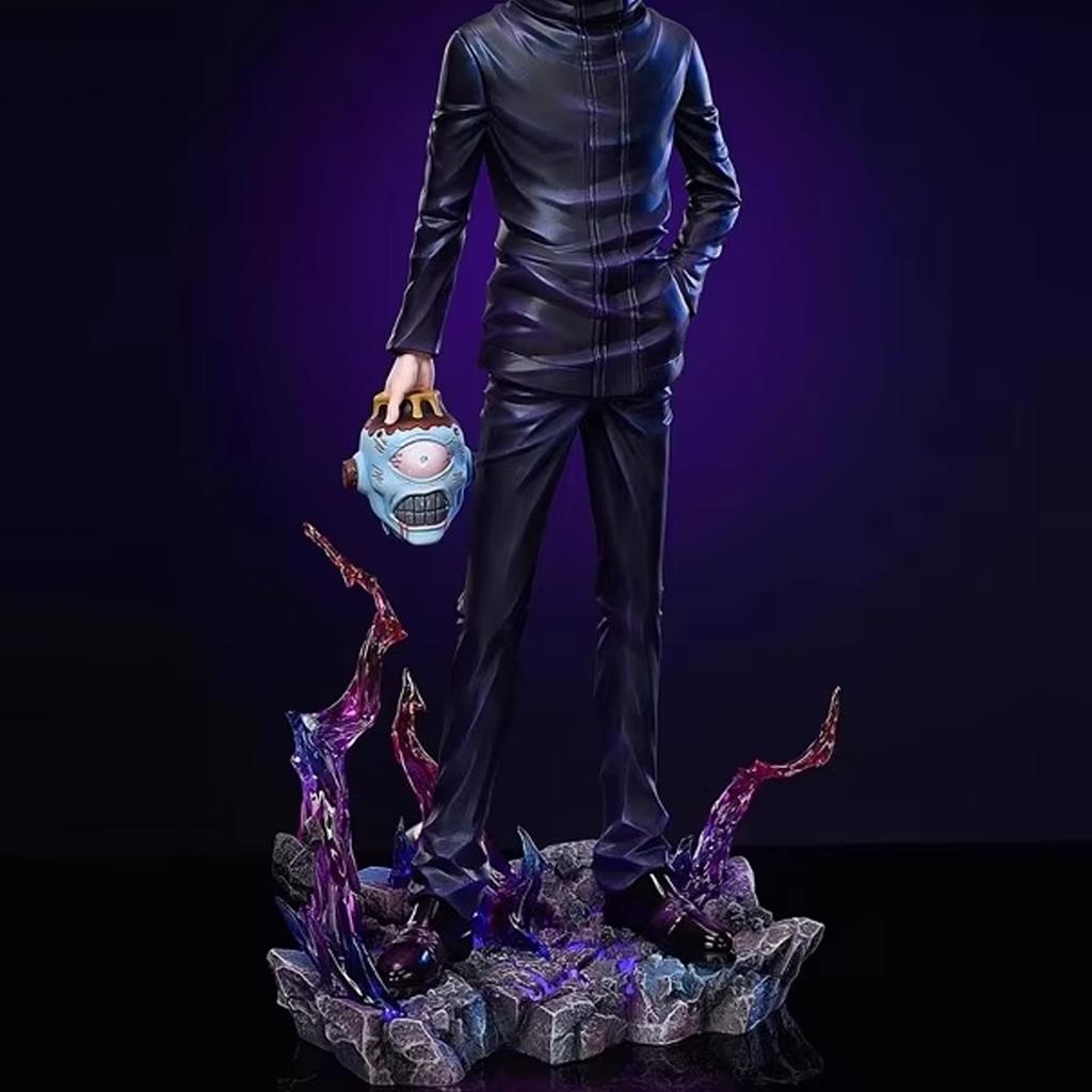 Anime JJK Figur Gojo Satoru Actionfigur Satoru Gojo Figurine Abnehmbare Statue Stehende Pose Modell Sammlerstücke Weihnachtsgeschenke