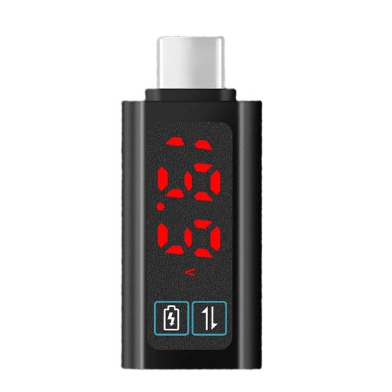 

Type C Adapter USB C to USB C Adapter PD100W For Quick Charging And Data Transfer Real Time Power Monitoring