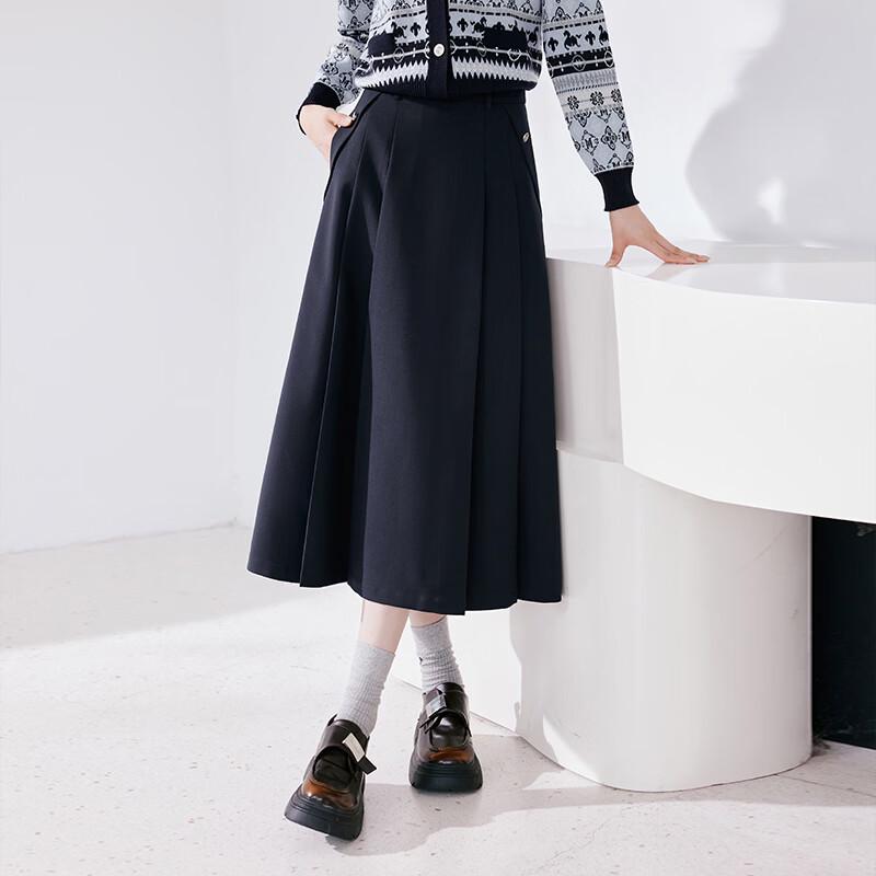 Xiangying Women's French A-Line Skirt