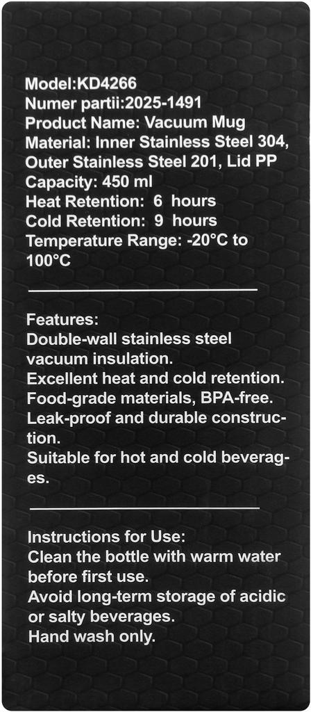 Thermal mug 450ml KD4266