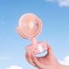 Practical Small Cooling Fan Air Circulation Fan with Adjustable Speed & Light Suitable for Indoor Desk Table Mounting