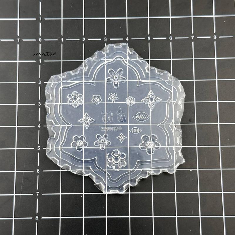 3D Silicone Nail Art Carving Templates Flowers Leaves Butterfly Design Manicure Tools for Nail Art Decor Gifts